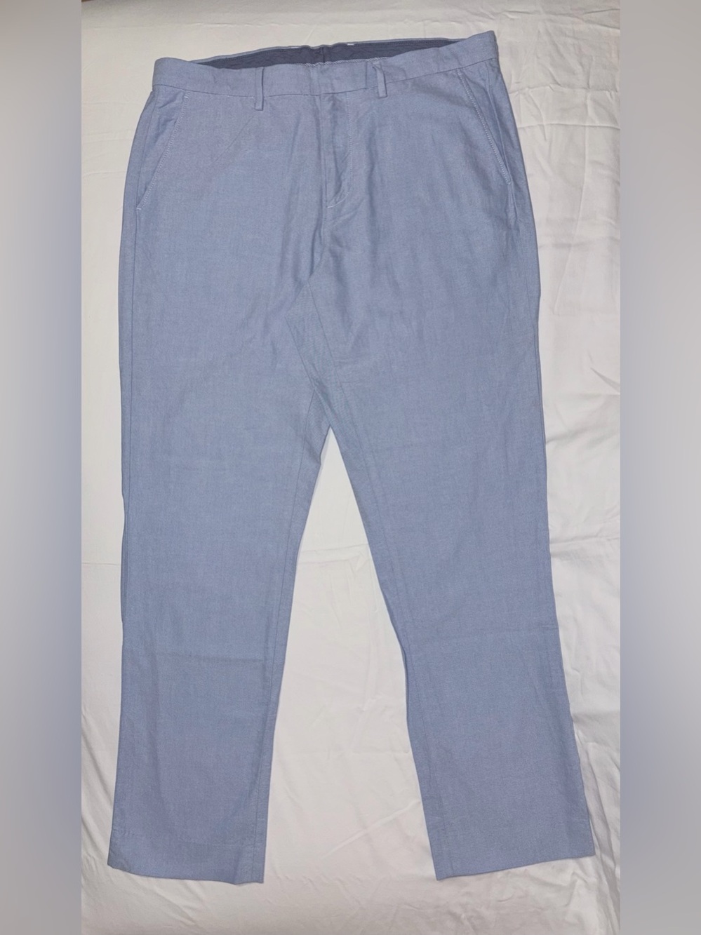 J.Crew Men's Oxford Light Blue Pants
